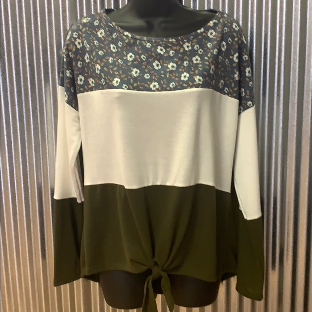 Color block Top